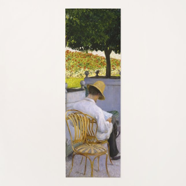 Tapete De Yoga Gustave Caillebotte - As Árvores Laranja (Frente)