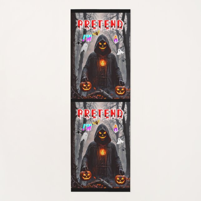 Tapete De Yoga Halloween (Frente)