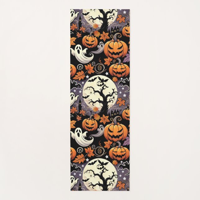 Tapete De Yoga Halloween/outono/outono (Frente)