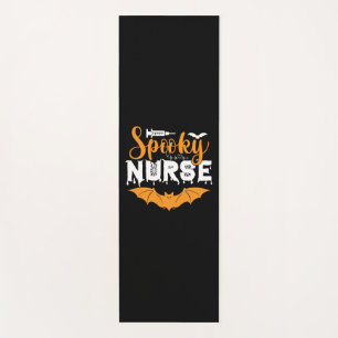 Tapete De Yoga Halloween Spooky Nurse Birthday