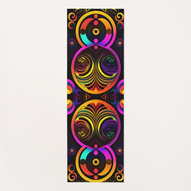 Tapete De Yoga Harmonia Celestial (Frente)
