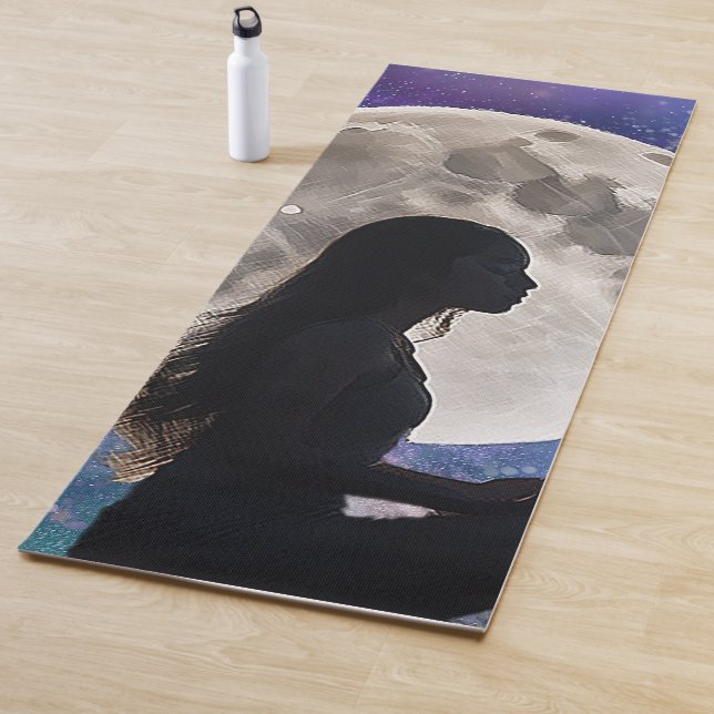 Tapete De Yoga Harmony's Lunar Serenity: Filha do Místico (In Situ)