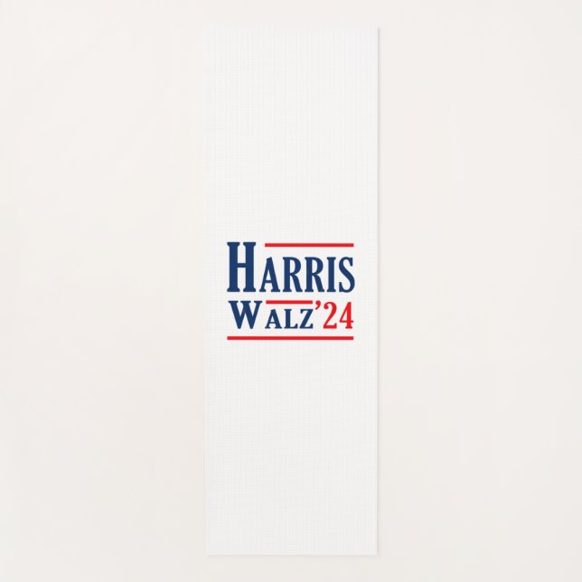Tapete De Yoga Harris Walz 2024 Kamala Harris Presidente Tim Walz (Frente)