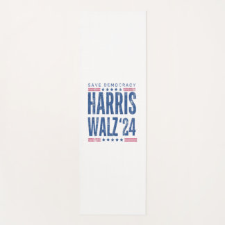 Tapete De Yoga Harris Walz 2024 Save Democracy