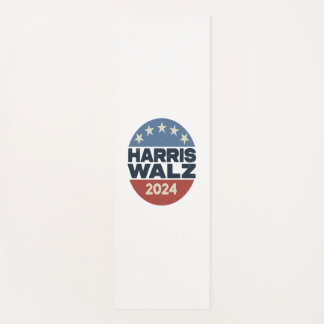 TAPETE DE YOGA HARRIS WALZ 2024 VOTAÇÃO PARA KAMALA HARRIS TIM WA