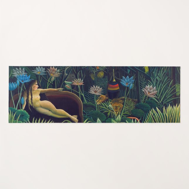 Tapete De Yoga Henri Rousseau - O Sonho / Le Reve (Frente (Horizontal))