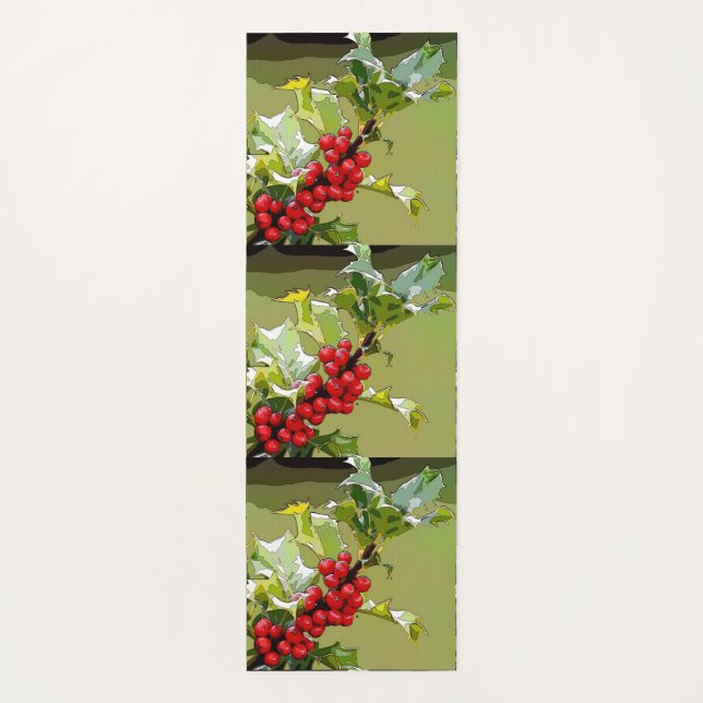 Tapete De Yoga HollyBerries 006 (Verso)