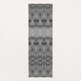 Tapete De Yoga Hosta La Vista para 9 B&W