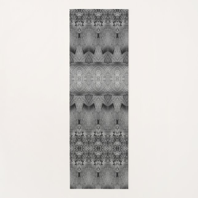 Tapete De Yoga Hosta La Vista para 9 B&W (Frente)