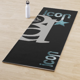 Tapete De Yoga ICON Yoga Mat Malhação Art Blue Ocean