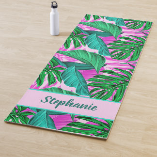 Tapete De Yoga Ilhas Tropicais | Yoga Mat Personalizado