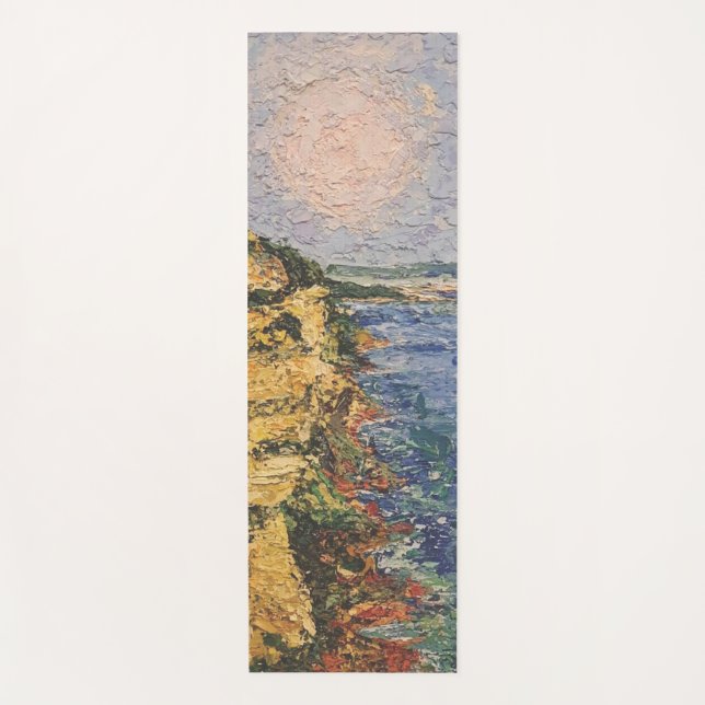 Tapete De Yoga Imagen de mi obra arte Amanecer (Frente)