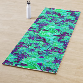 Tapete De Yoga Imaginação verde...