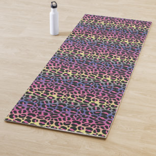 Tapete De Yoga Impressão do Rainbow Lepard