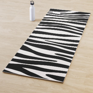 Tapete De Yoga Impressão Zebra