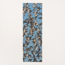 Tapete De Yoga Incrível Patos de inverno no voo