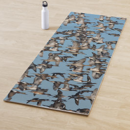 Tapete De Yoga Incrível Patos de inverno no voo