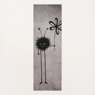 Tapete De Yoga Inseto de Flor mau - Criatura Gótica Cuta Vintage