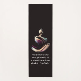 Tapete De Yoga Instrutor de Meditação de Yoga Lotus Pose Bruske