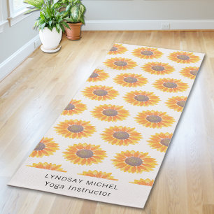 Tapete De Yoga Instrutor Sunflower Yoga