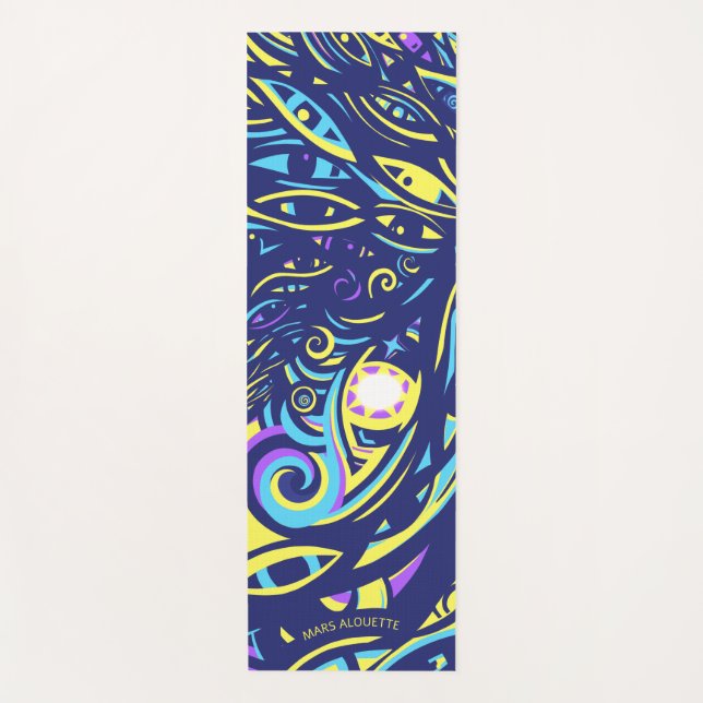 Tapete De Yoga Into the Vortex (Frente)