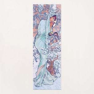 Tapete De Yoga Inverno (Quatro Assentos), Alphonse Mucha