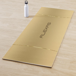 Tapete De Yoga Ioga-ioga-mat metálico minimalista