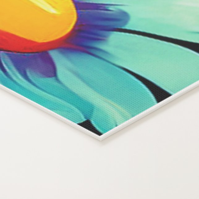 Tapete De Yoga Ioga mat colorido (Detalhe)