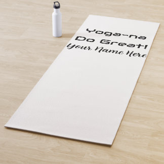 Tapete De Yoga Ioga Personalizado Inspirador 