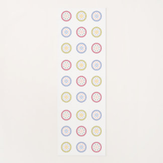 Tapete De Yoga Ioga tradicional coreana com padrão