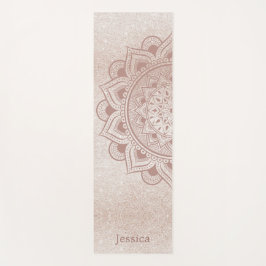 Tapete De Yoga Iogue Mandala Namaste Om Nome Personalizado Chic D