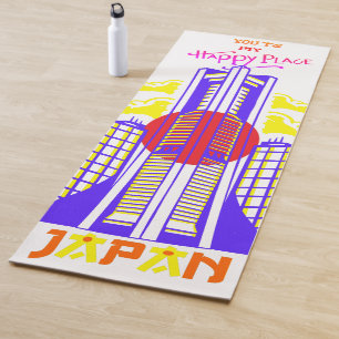 Tapete De Yoga Japão Você É Meu Lugar Feliz