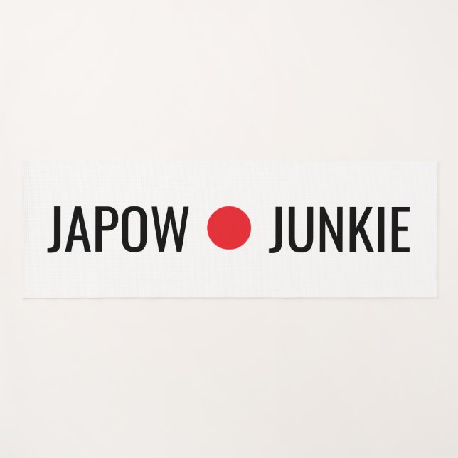 Tapete De Yoga Japow Junkie  (Frente (Horizontal))