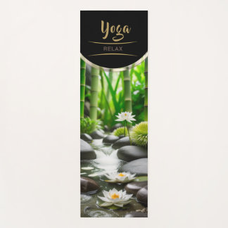 Tapete De Yoga Jardim de Água do Bambu - Ioga Mat