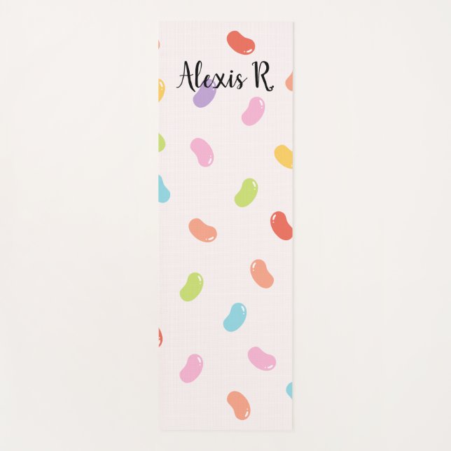 Tapete De Yoga Jellybeans Yoga Mat personalizados (Frente)