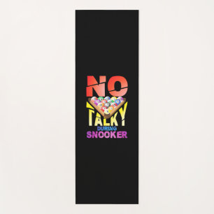 Tapete De Yoga Jogador de Bilhar   Sem Talk Durante O Snooker