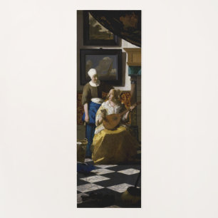 Tapete De Yoga Johannes Vermeer - A Carta do Amor