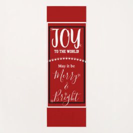 Tapete De Yoga Joy Peace Red