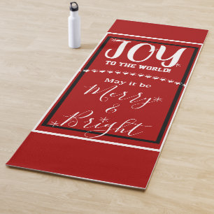 Tapete De Yoga Joy Peace Red