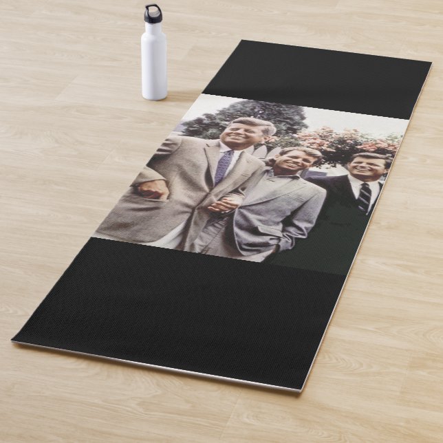 Tapete De Yoga Kennedy Brothers, Presidente John, Robert & Ted (In Situ)