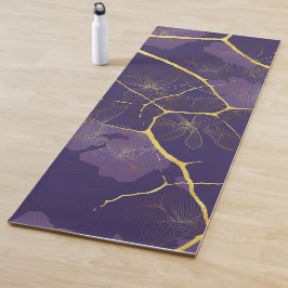 Tapete De Yoga Kintsugi japonês.