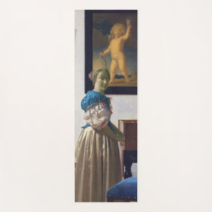 Tapete De Yoga Lady Standat a Virginal, Johannes Vermeer