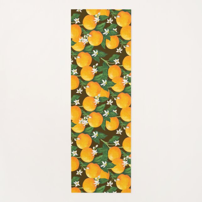 Tapete De Yoga Laranjas (Frente)