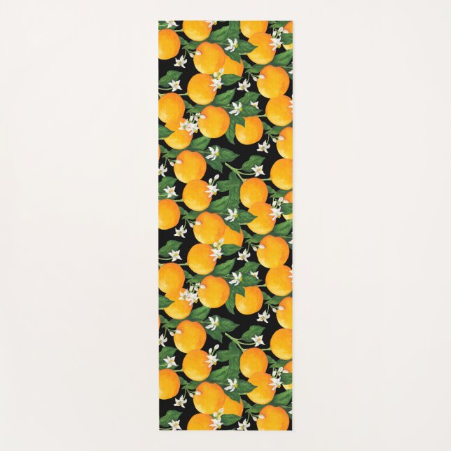 Tapete De Yoga Laranjas (Frente)