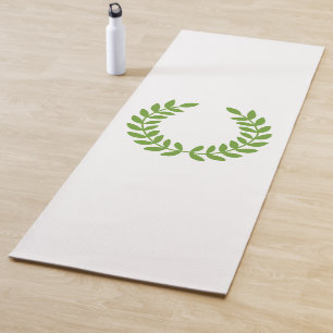 Tapete De Yoga Laurel Wreath (Símbolo Grego Antigo)