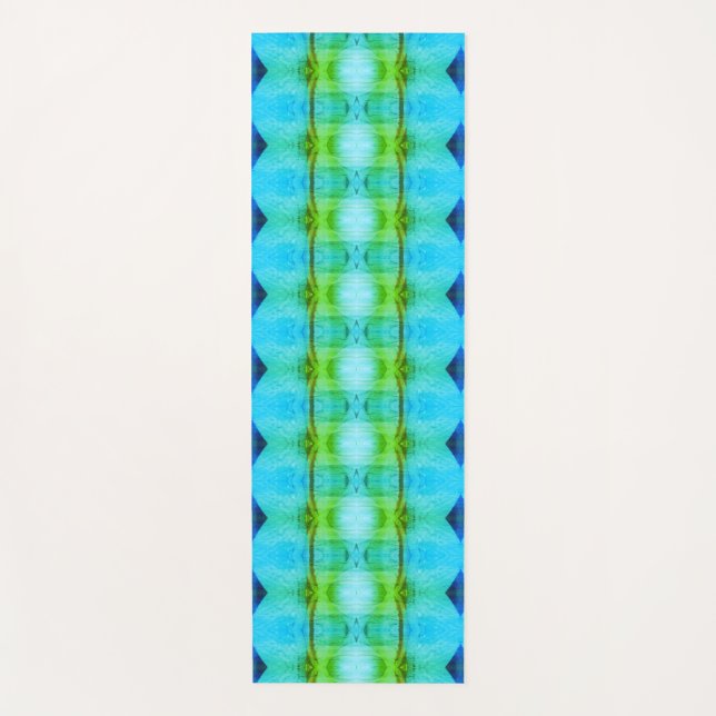 Tapete De Yoga Lavanda Crocus x GL Ikat 5 (Frente)