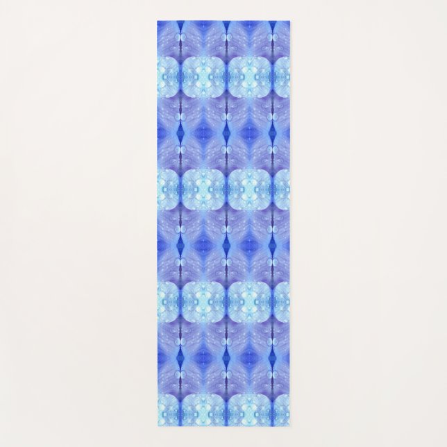 Tapete De Yoga Lavanda Crocus x Recoleta 3 Ikat (Frente)
