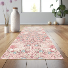 Tapete De Yoga Lavanda Pimpernel e Rosa Pintado William Morris