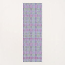 Tapete De Yoga Lavender Plaid Harmony 