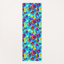 Tapete De Yoga Legal cristal abstrato colorido moderno